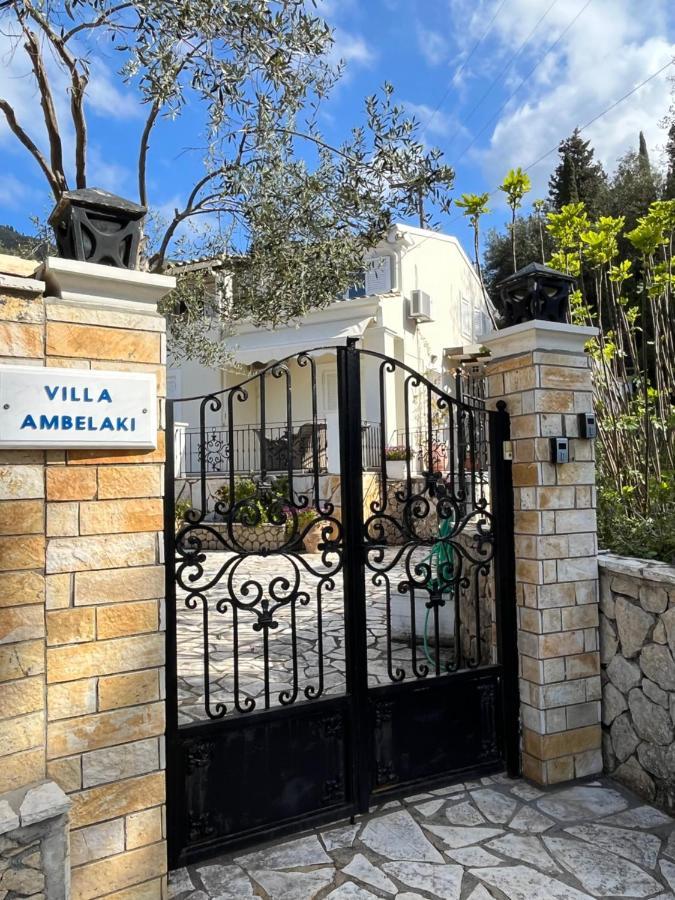 Villa Ampelaki "30 Meters To Beach" Palaiokastritsa Exterior foto
